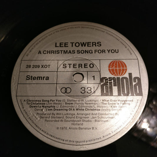 Lee Towers : A Christmas-Song For You (LP, Album)