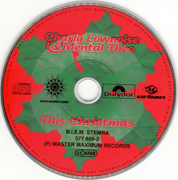 Charly Lownoise & Mental Theo : This Christmas (CD, Single)