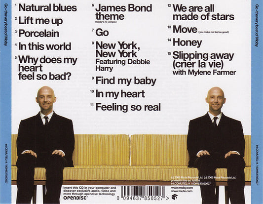 Moby : Go - The Very Best Of Moby (CD, Comp, Enh, RP)