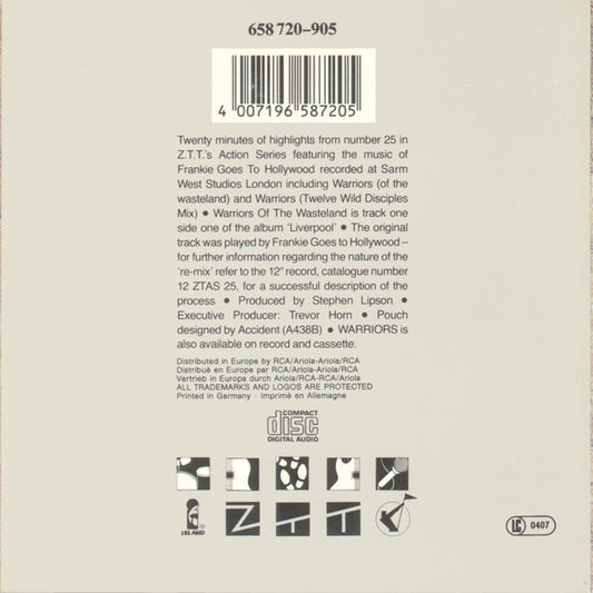 Frankie Goes To Hollywood : Warriors (Compacted) (CD, Single, Mixed, Car)
