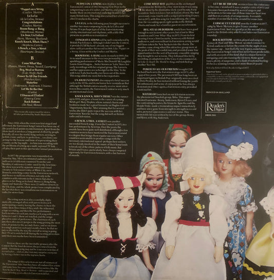 Studio Musicians : Eurovision Hits (LP, Comp)