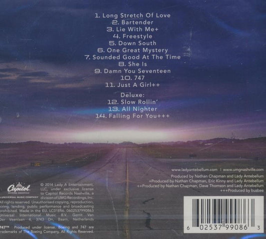 Lady Antebellum : 747 (CD, Album, Dlx)