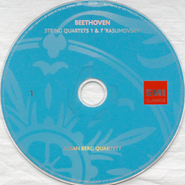 Ludwig van Beethoven, Alban Berg Quartett : The Complete String Quartets (7xCD + Box, Comp, RE)