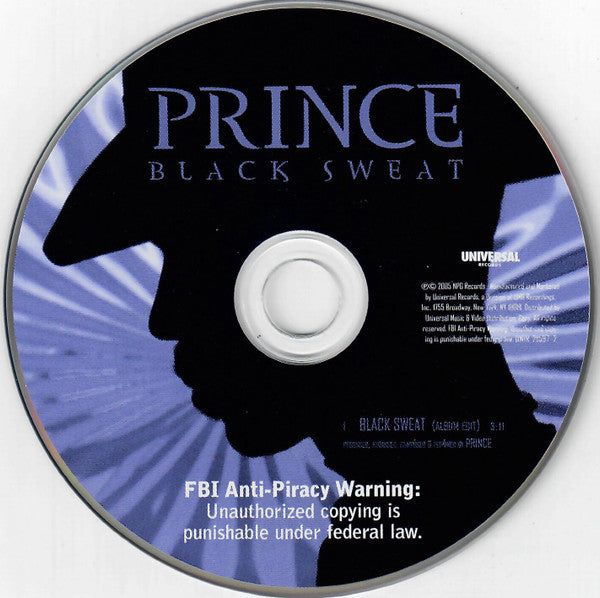 Prince : Black Sweat (CD, Single)