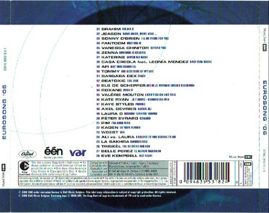Various : Eurosong '06 (2xCD, Comp, Copy Prot.)