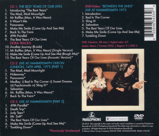 Steve Harley & Cockney Rebel : The Best Years Of Our Lives - Definitive Edition (3xCD, Album, RE, RM + DVD-V, Mono, RM, NTSC, DVD)