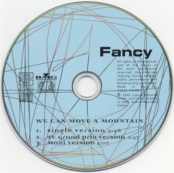 Fancy : We Can Move A Mountain (CD, Maxi)