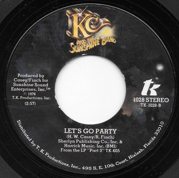 KC & The Sunshine Band : It's The Same Old Song (7", PRC)