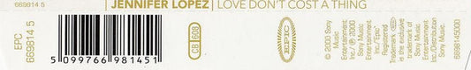 Jennifer Lopez : Love Don't Cost A Thing (CD, Maxi)