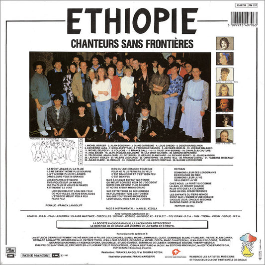Chanteurs Sans Frontières : Ethiopie (12", Maxi, Pol)