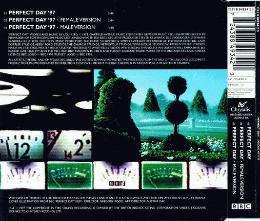 Various Artists (6) : Perfect Day (CD, Single)