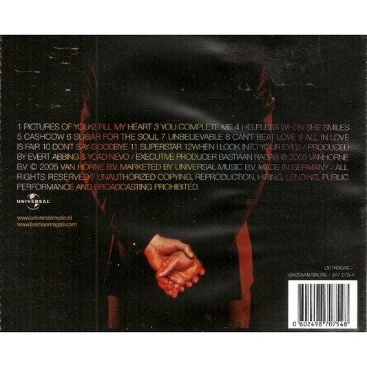 Bastiaan Ragas : Outragas (CD, Album)