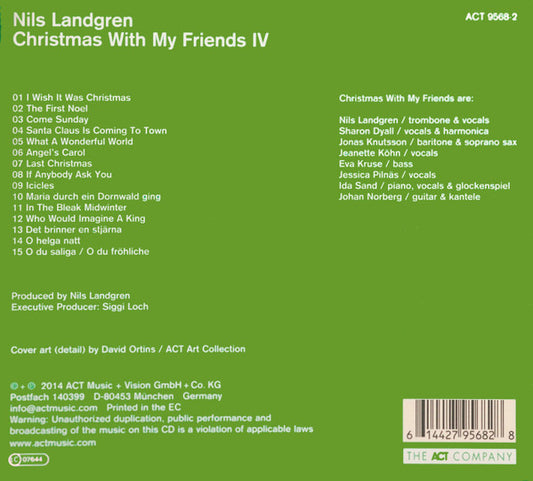 Nils Landgren : Christmas With My Friends IV (CD, Album)