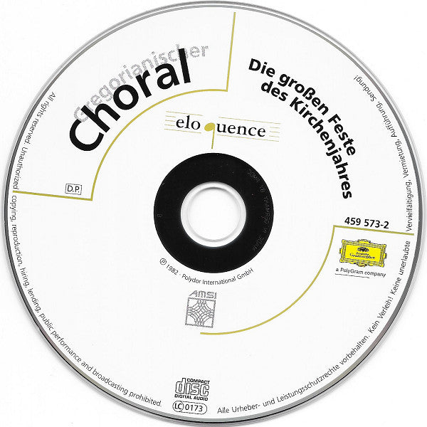 Choralschola Der Benediktinerabtei Münsterschwarzach, Godehard Joppich : Gregorianischer Choral (CD, Album)