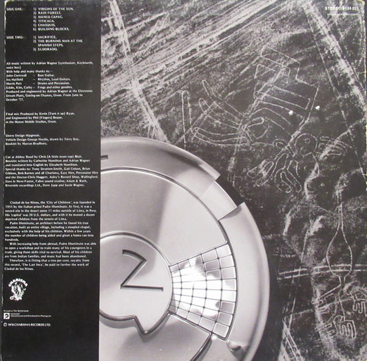 Adrian Wagner (2) : The Last Inca (LP, Album)