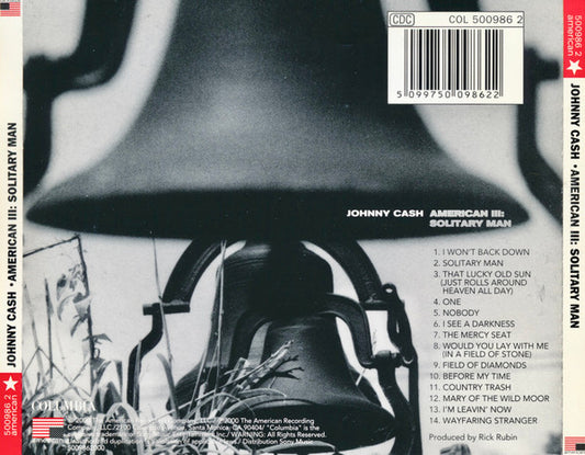 Johnny Cash : American III: Solitary Man (CD, Album)