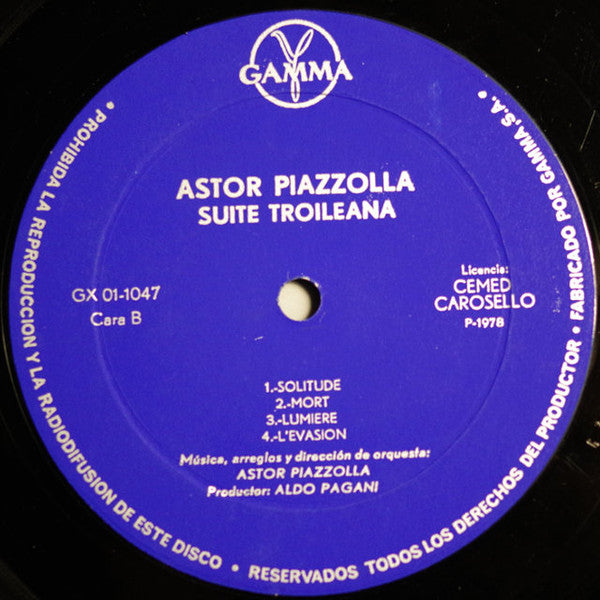 Astor Piazzolla : Lumiere (LP)