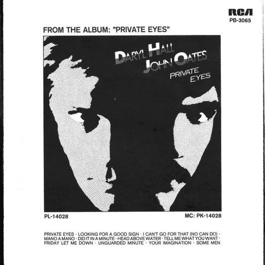 Daryl Hall & John Oates : Did It In A Minute (7", Single)