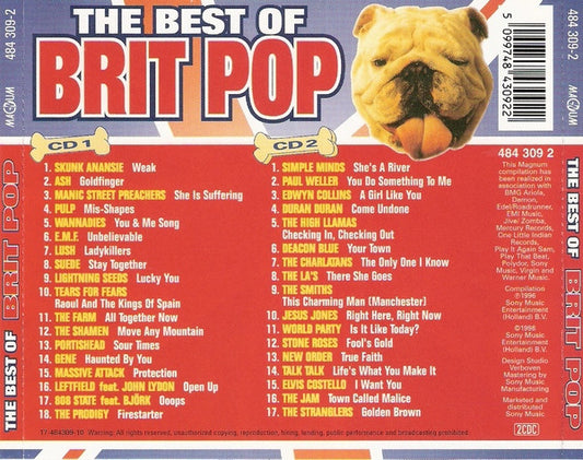 Various : The Best Of Brit Pop (2xCD, Comp)