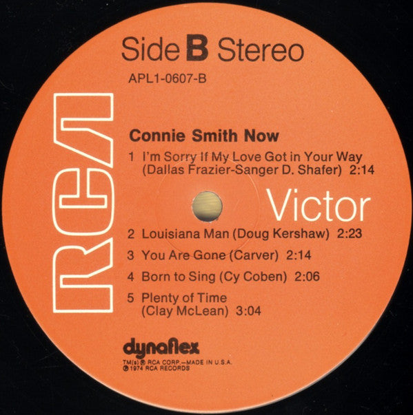 Connie Smith : Now (LP, Album)