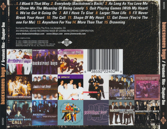 Backstreet Boys : Greatest Hits - Chapter One (CD, Comp)