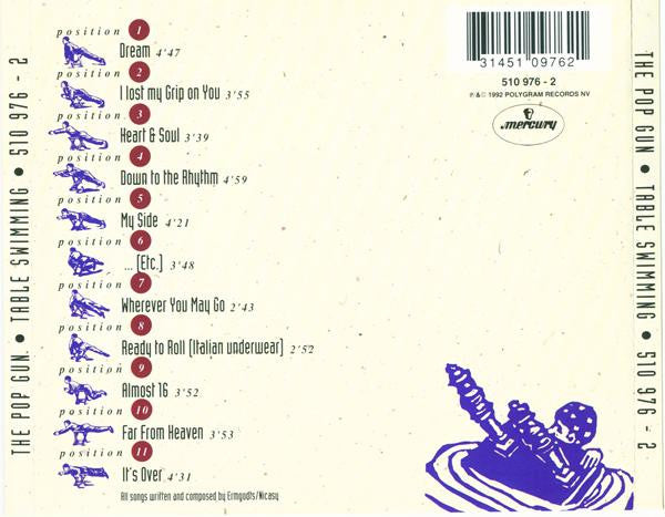 The Popgun : Table Swimming (CD, Album)