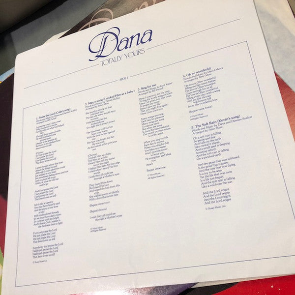 Dana (9) : Totally Yours (LP, Album)