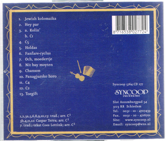 Trio C Tot De Derde : C's De Jongens (CD, Album)