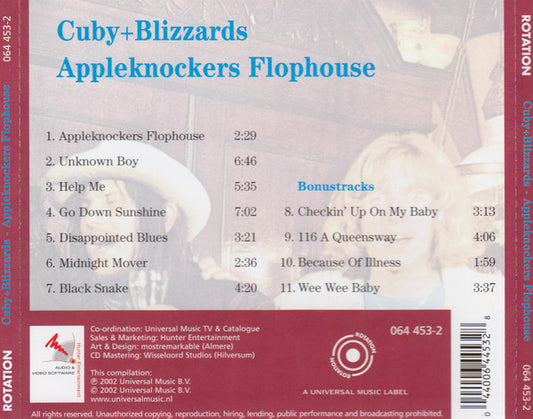 Cuby + Blizzards : Appleknockers Flophouse (CD, Album, RE)