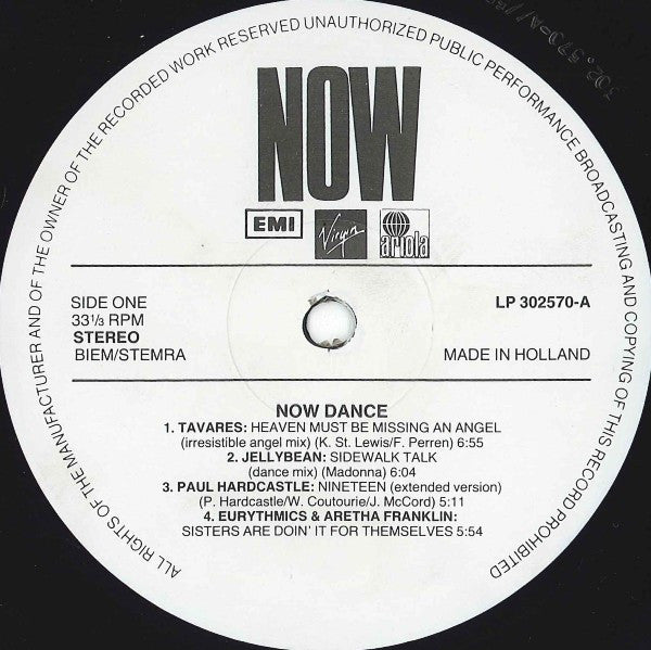 Various : Now Dance (2xLP, Comp, Gat)