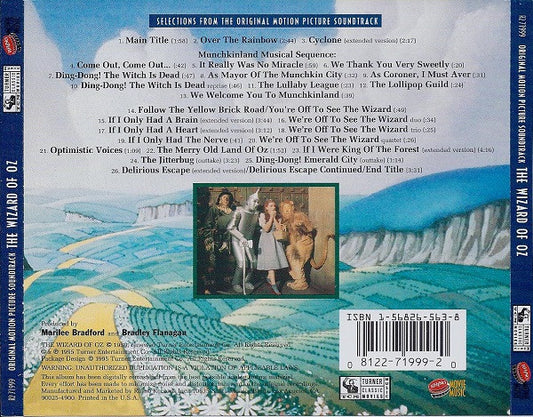 Various : The Wizard Of Oz (Original Motion Picture Soundtrack) (CD, Album)