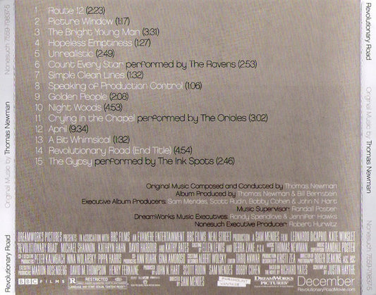 Thomas Newman : Revolutionary Road (CD, Album)