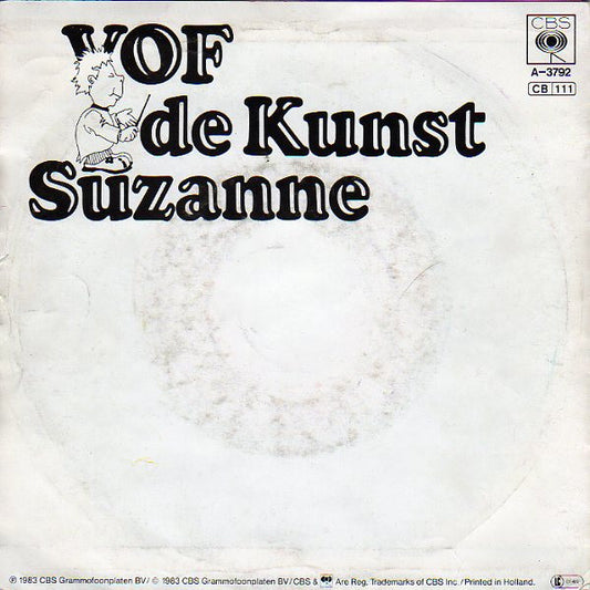 VOF De Kunst : Suzanne (7", Single)