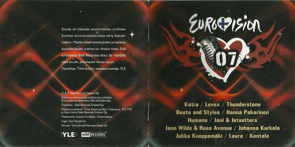 Various : Eurovision 07 (CD, Comp)