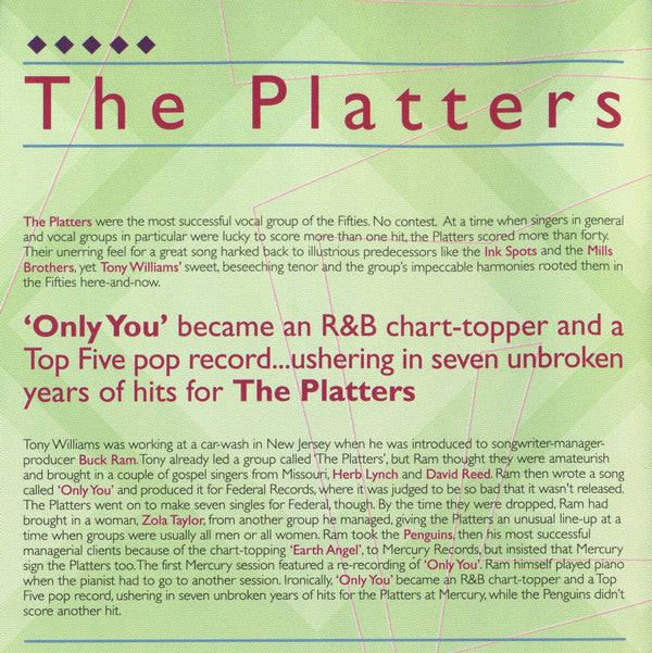 The Platters : Classic The Platters (CD, Comp, RM)