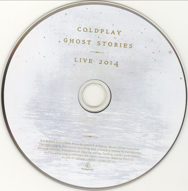 Coldplay : Ghost Stories · Live 2014 (DVD-V, NTSC + CD, Album)