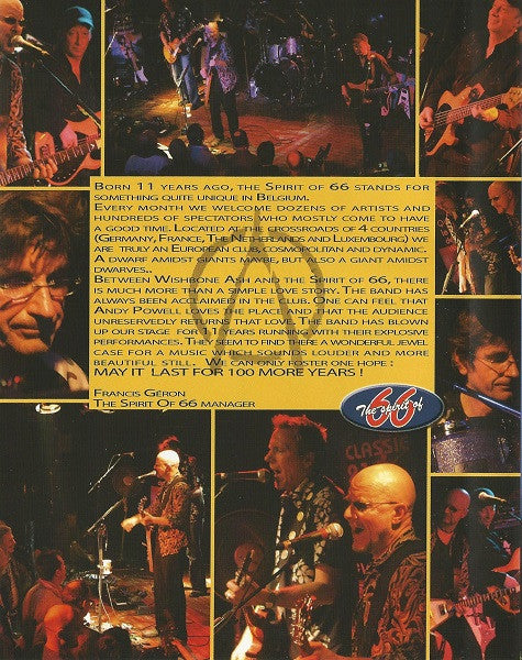 Wishbone Ash : Live At The Spirit Of 66 (DVD-V, PAL)