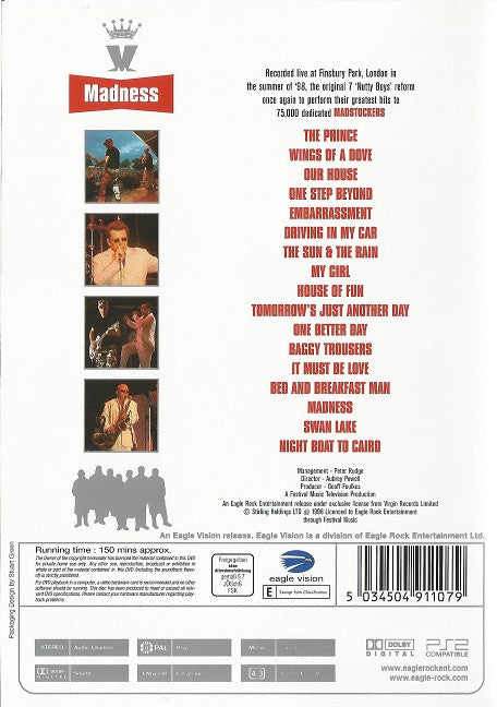 Madness : At Madstock (DVD-V, RE, PAL)