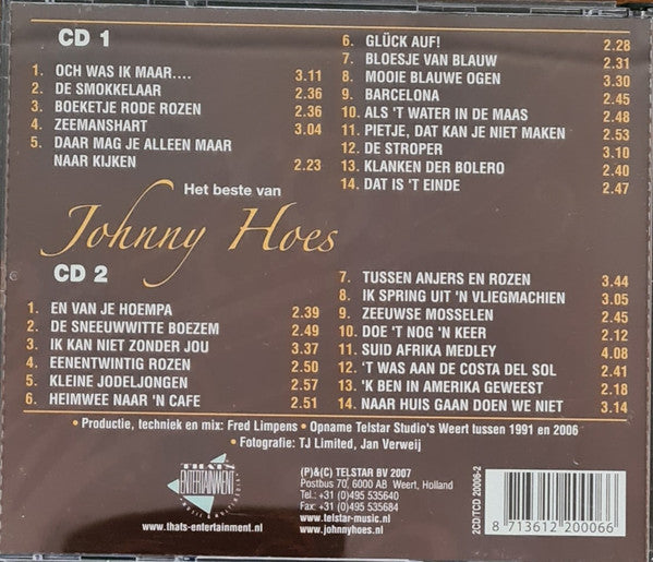 Johnny Hoes : Het Beste Van Johnny Hoes (2xCD, Comp)