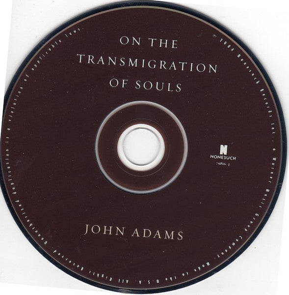 John Adams : On The Transmigration Of Souls (CD, Album)