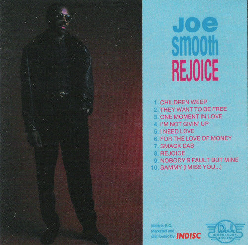 Joe Smooth : Rejoice (CD, Album)