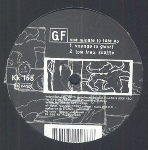 GF : One Minute To Late EP (12", EP)
