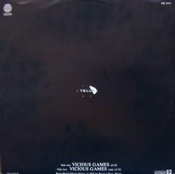 Yello : Vicious Games (12", EP, Maxi, Whi)