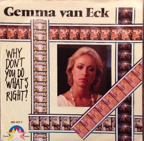 Gemma Van Eck : Why Don't You Do What's Right? (7", Single)