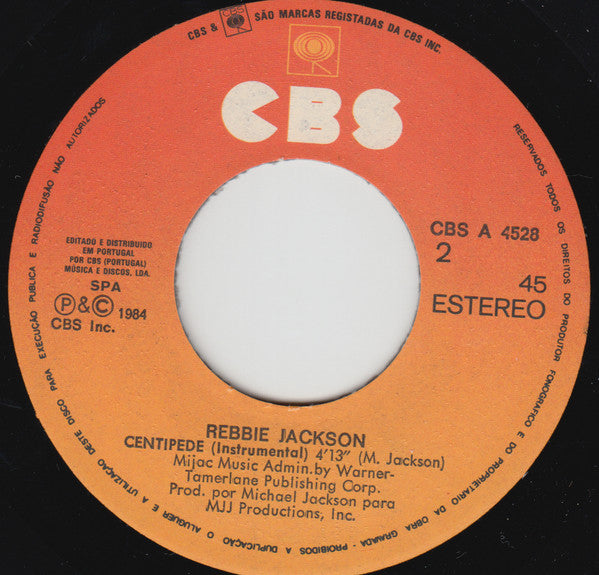 Rebbie Jackson : Centipede (7", Single)