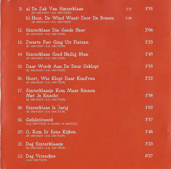 Bassie & Adriaan : Alle Sinterklaasliedjes Met Bassie & Adriaan (CD, Album)