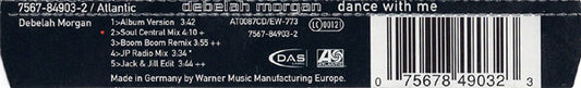 Debelah Morgan : Dance With Me (CD, Single, WME)