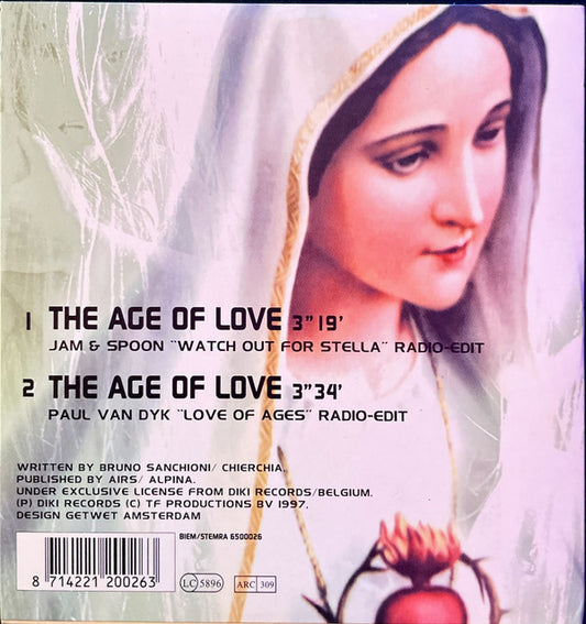 Age Of Love : The Age Of Love (CD, Single)