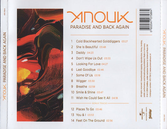 Anouk : Paradise And Back Again (CD, Album)