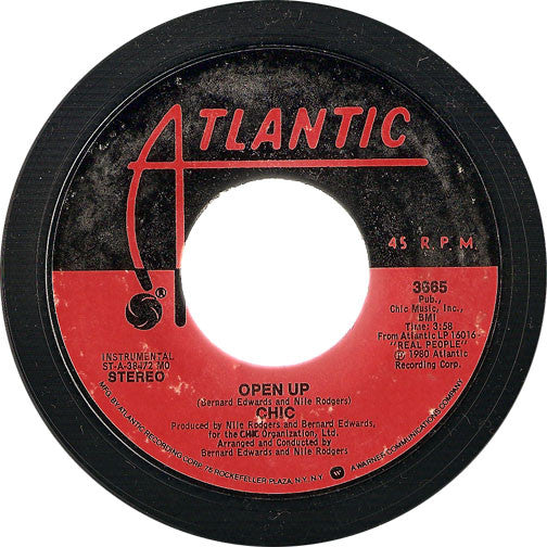 Chic : Rebels Are We / Open Up (7", MO)